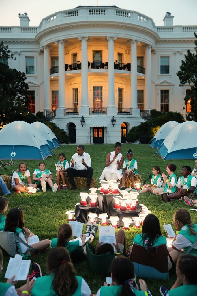 Girl Scouts at the White House