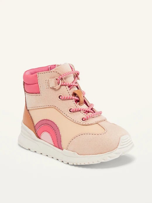 Old Navy Unisex Color-Blocked High-Top Sneakers for Toddler