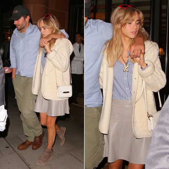 Suki Waterhouse and Bradley Cooper Date-Night Outfit