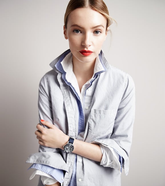 J.Crew's Layered Collar Trend POPSUGAR Fashion