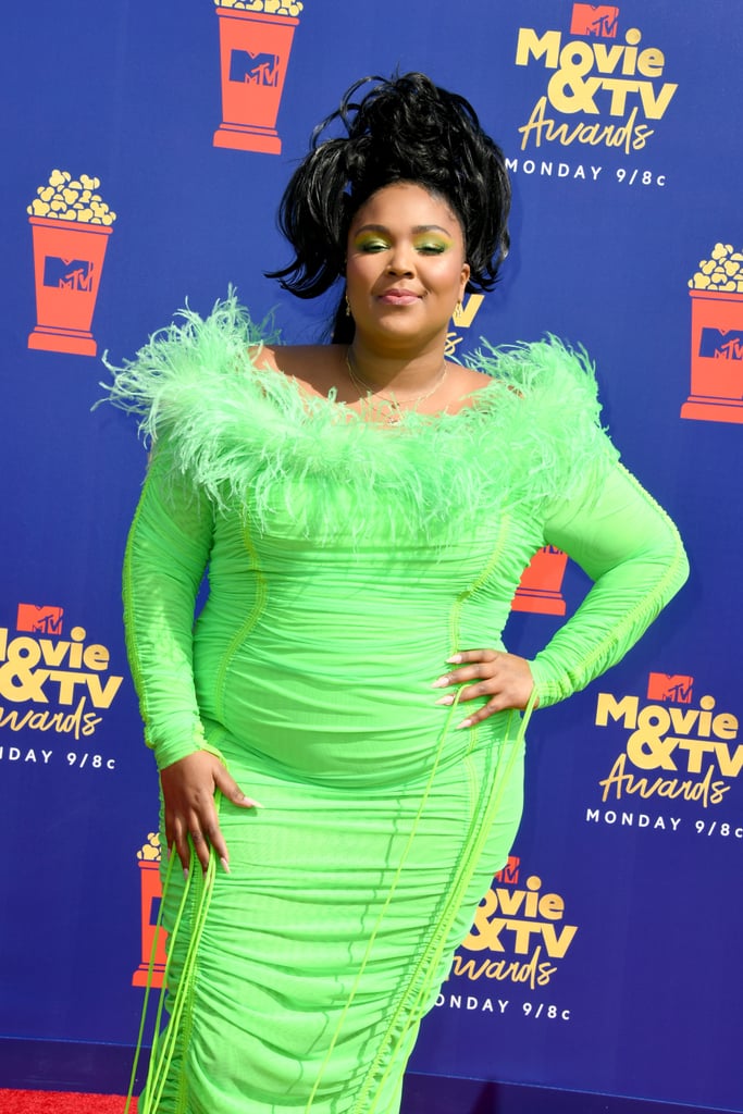 Lizzo's Neon Dress at the 2019 MTV Movie and TV Awards