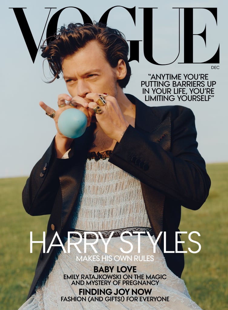 Harry Styles's Quotes in Vogue's December 2020 Issue