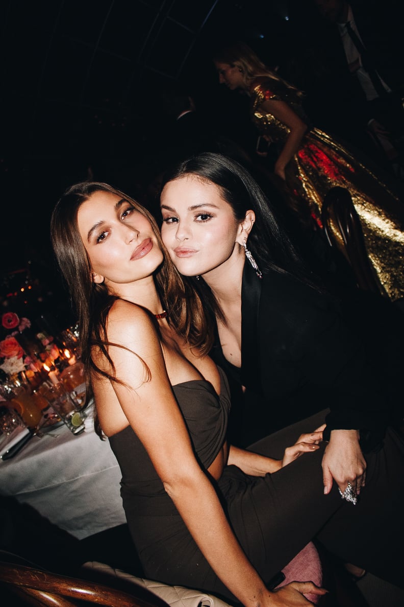 Selena Gomez and Hailey Bieber at Academy Museum Gala | POPSUGAR Celebrity