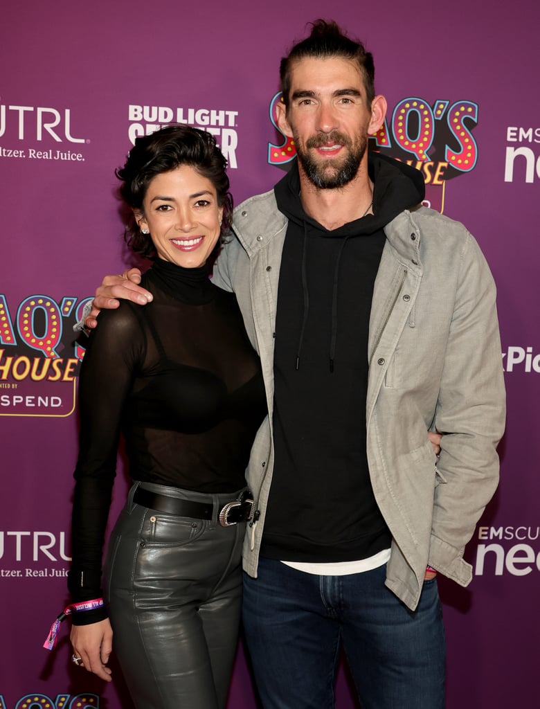 Nicole Johnson and Michael Phelps