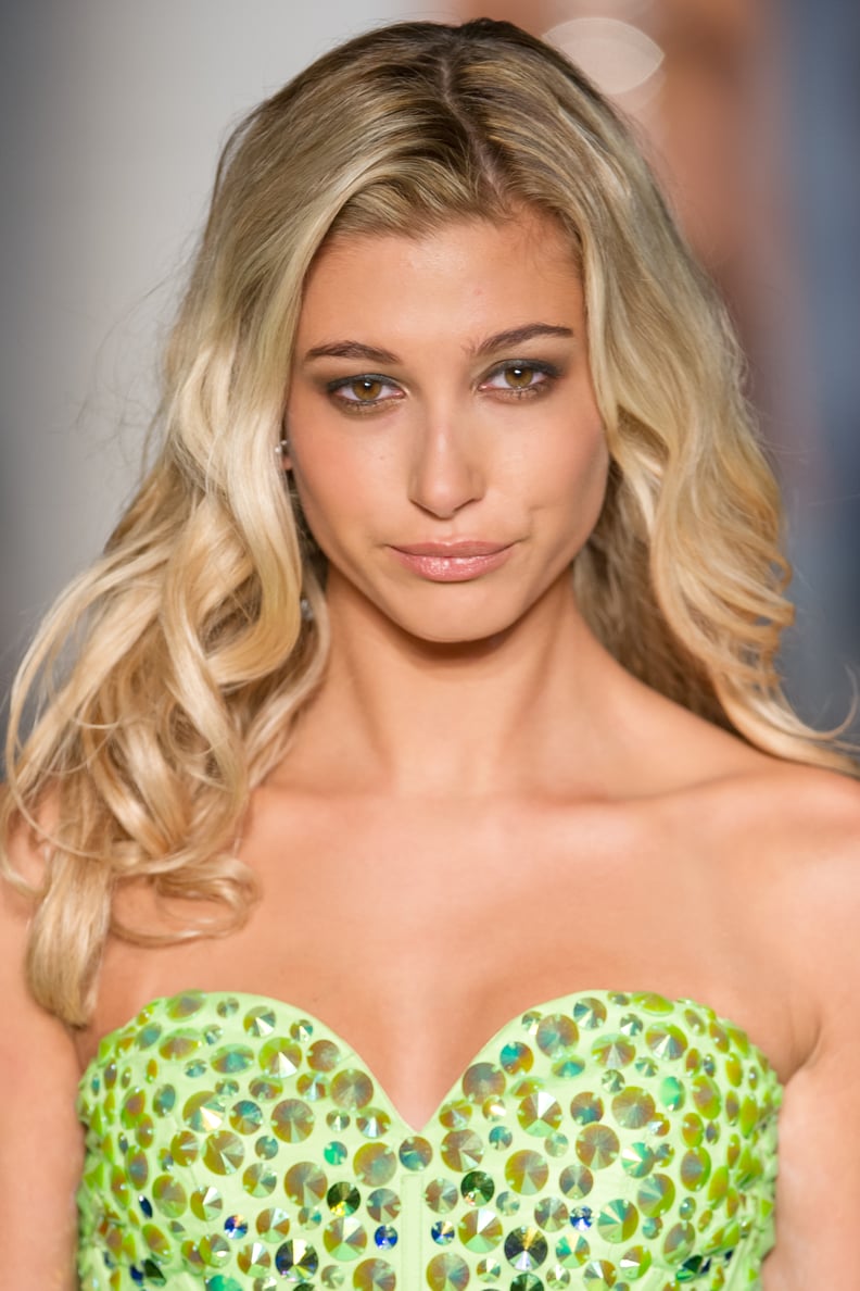 Hailey Baldwin's Smoky Eye in September 2012