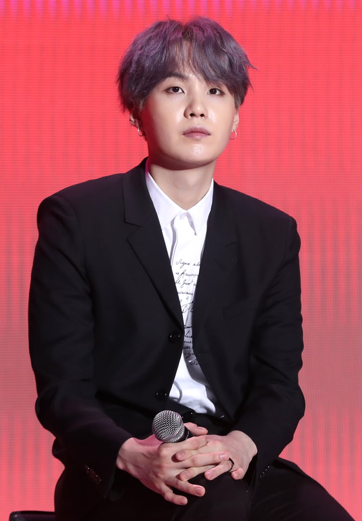 Suga's Purple Hair Color in 2019 | If 