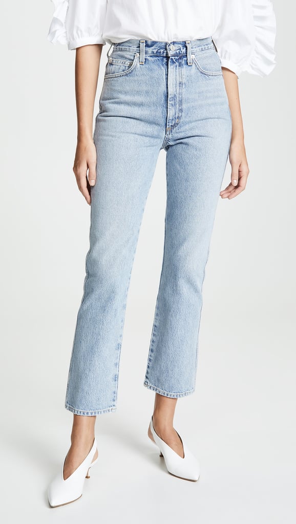 AGOLDE High Rise Kick Pinch Waist Jeans