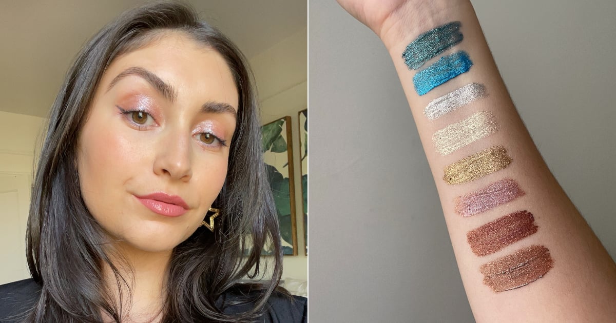 Halsey's AboutFace Fractal Glitter Eye Paint Review POPSUGAR Beauty UK