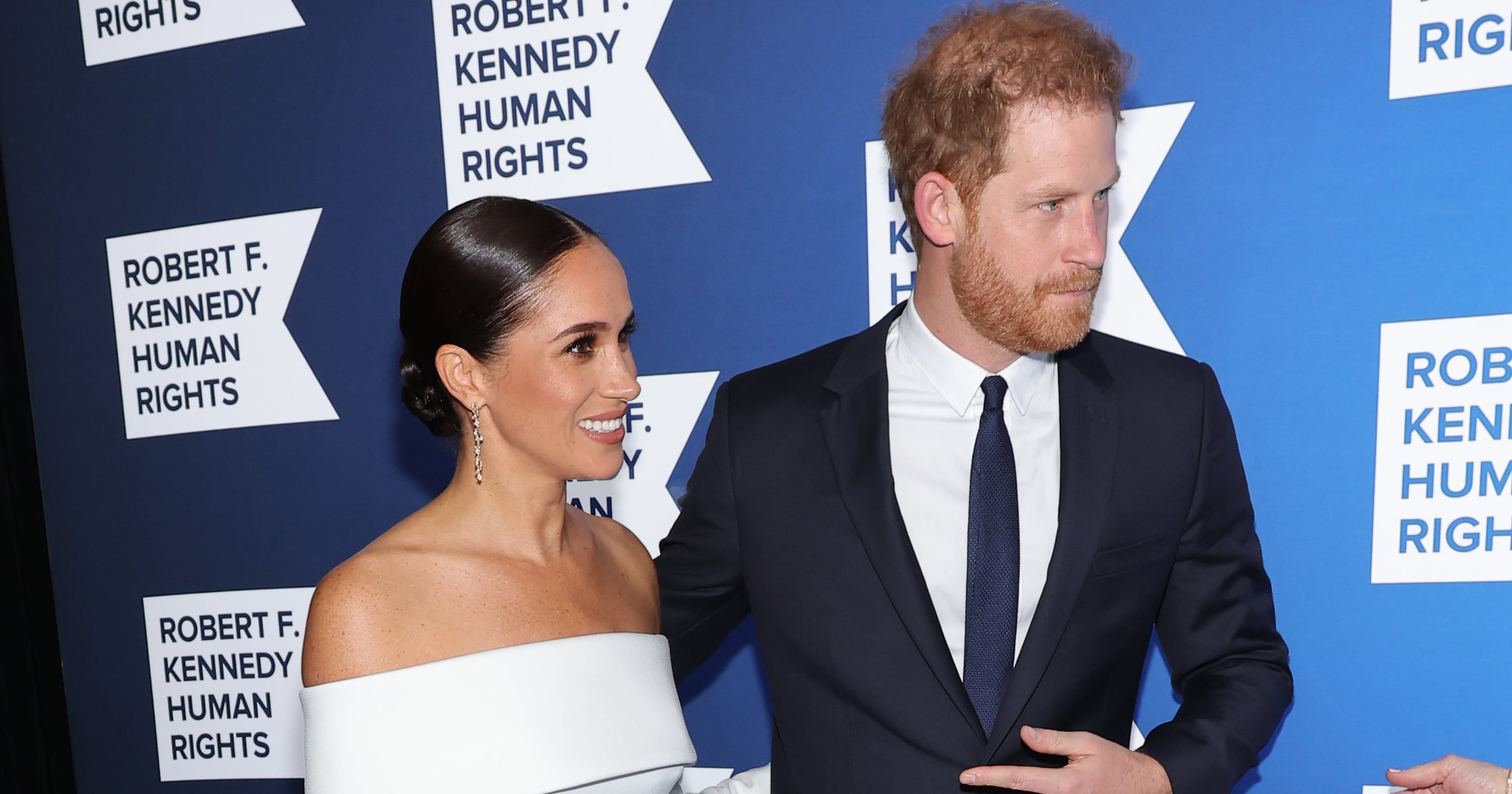 Meghan Markle Stuns in Off-the-Shoulder Louis Vuitton Gown - Parade