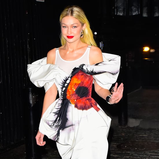 Gigi Hadid Wears an Alexander McQueen Eyeball Minidress