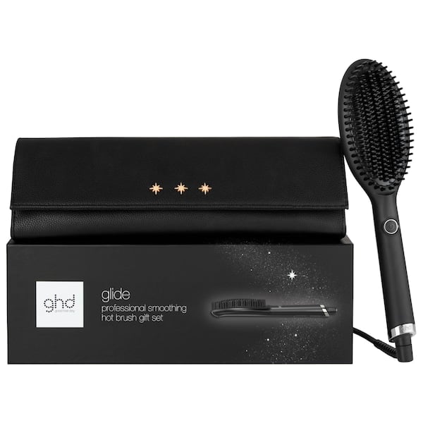 GHD Glide Professional Smoothing Hot Brush Gift Set