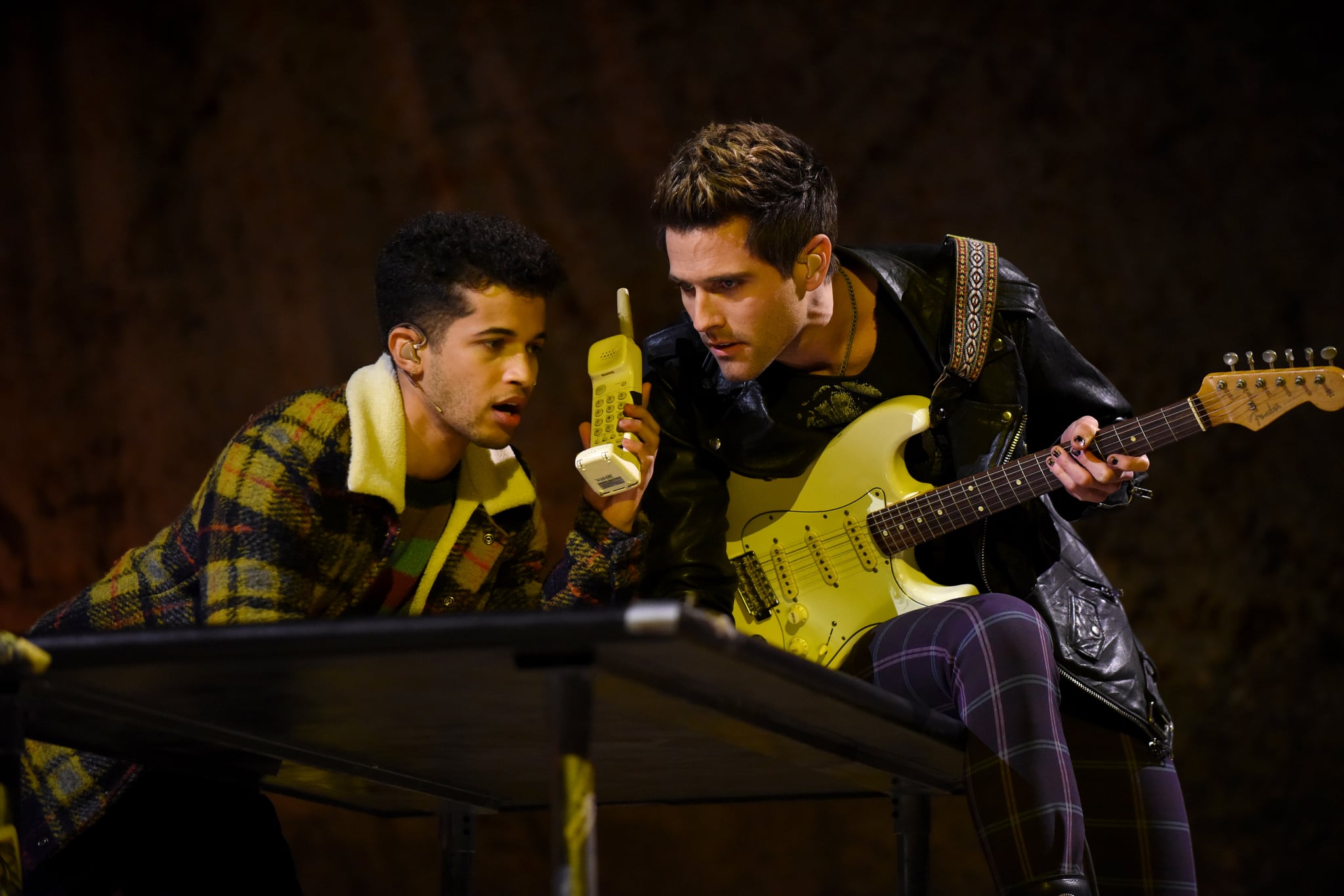 RENT: L-R: Jordan Fisher and Brennin Hunt  in RENT airing Sunday, Jan. 27 (8:00-11:00 PM ET LIVE/PT TAPE-DELAYED) on FOX. ©2019 Fox Broadcasting Co. CR: Ray Mickshaw/FOX