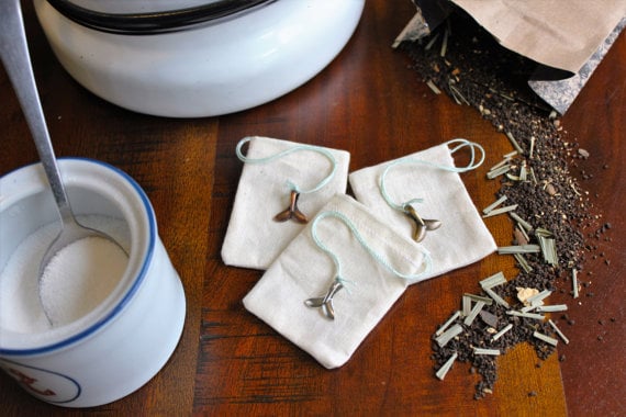 100% Cotton Reusable Tea Bags