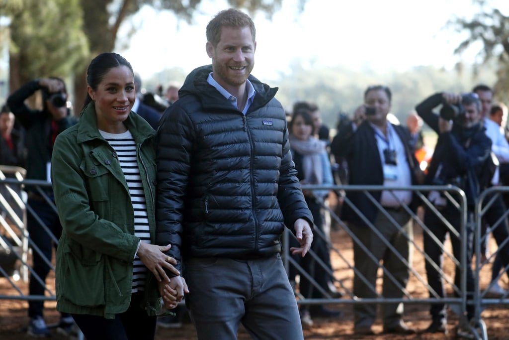 Meghan and Harry With Horses on Morocco Tour February 2019