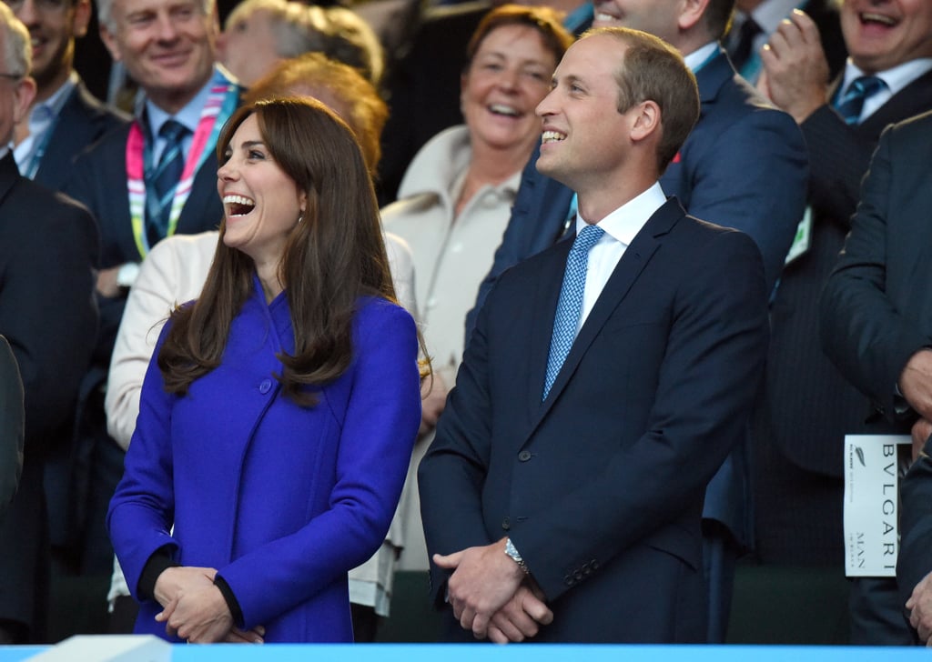 Prince William and Kate Middleton at Rugby World Cup 2015