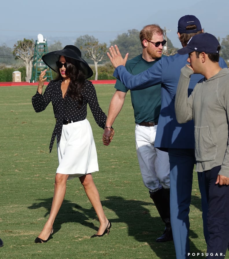 Meghan Markle's Outfit at Prince Harry's Polo Match in Santa Barbara