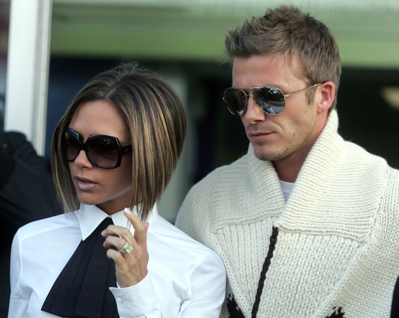 With a Little David Beckham on the Side — in His Own Classic Aviators