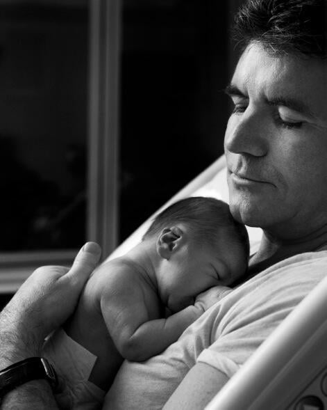 Simon Cowell shared a snap of his newborn son, Eric.
Source: Twitter user SimonCowell
