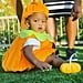 Kaavia James Union Wade's Pumpkin Halloween Costume Photos