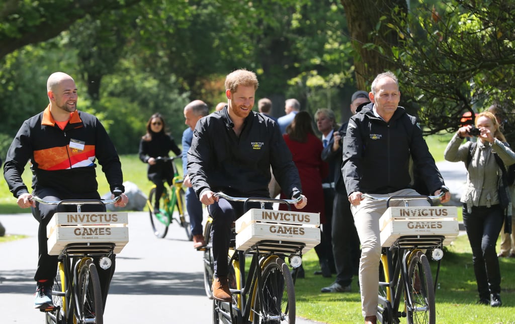 Prince Harry's "Daddy" Jacket in the Netherlands May 2019