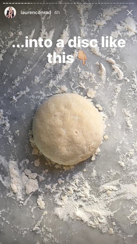 Lauren Conrad Chicken Pot Pie Recipe on Instagram