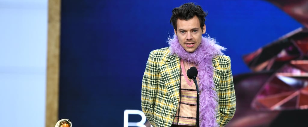 What Harry Styles Said That Got Part of His Speech Bleeped at the Grammys