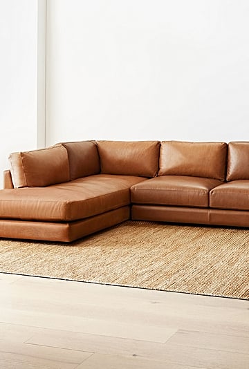 13 Best Leather Sofas and Sectionals for Every Home