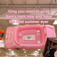 C'mon Barbie, Let's Go Party! This Pink Convertible Pool Float Is Pure Summertime Bliss