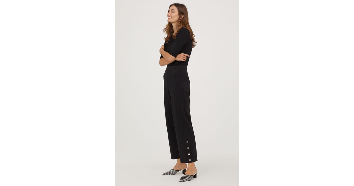 H&M Pants With Side Stripes | Best Pants From H&M | POPSUGAR Fashion ...