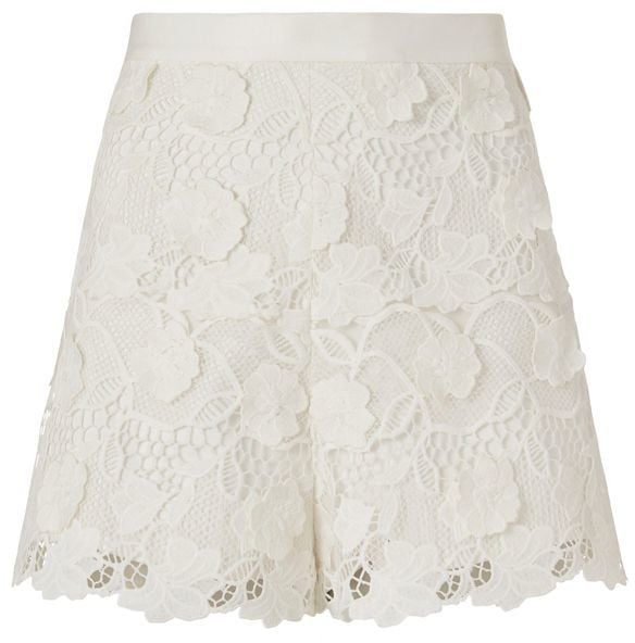 Alexis Adrien High Waist Lace Short ($275)