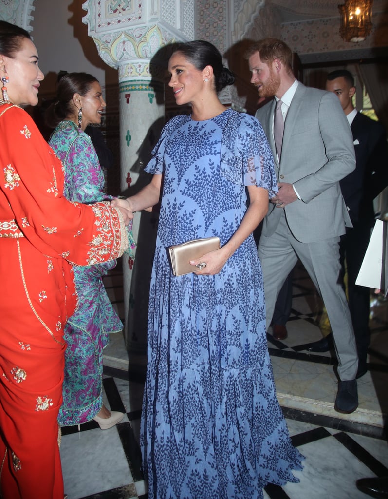 Meghan Markle Wearing Carolina Herrera 2019