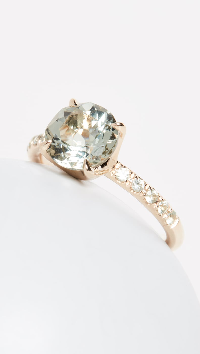 Subtle Colors: Jane Taylor 14k Solitaire Color Ring