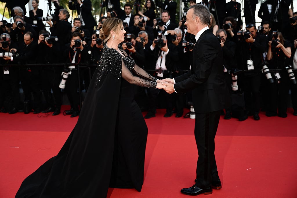 Tom Hanks and Rita Wilson Dance on the Cannes Red Carpet POPSUGAR