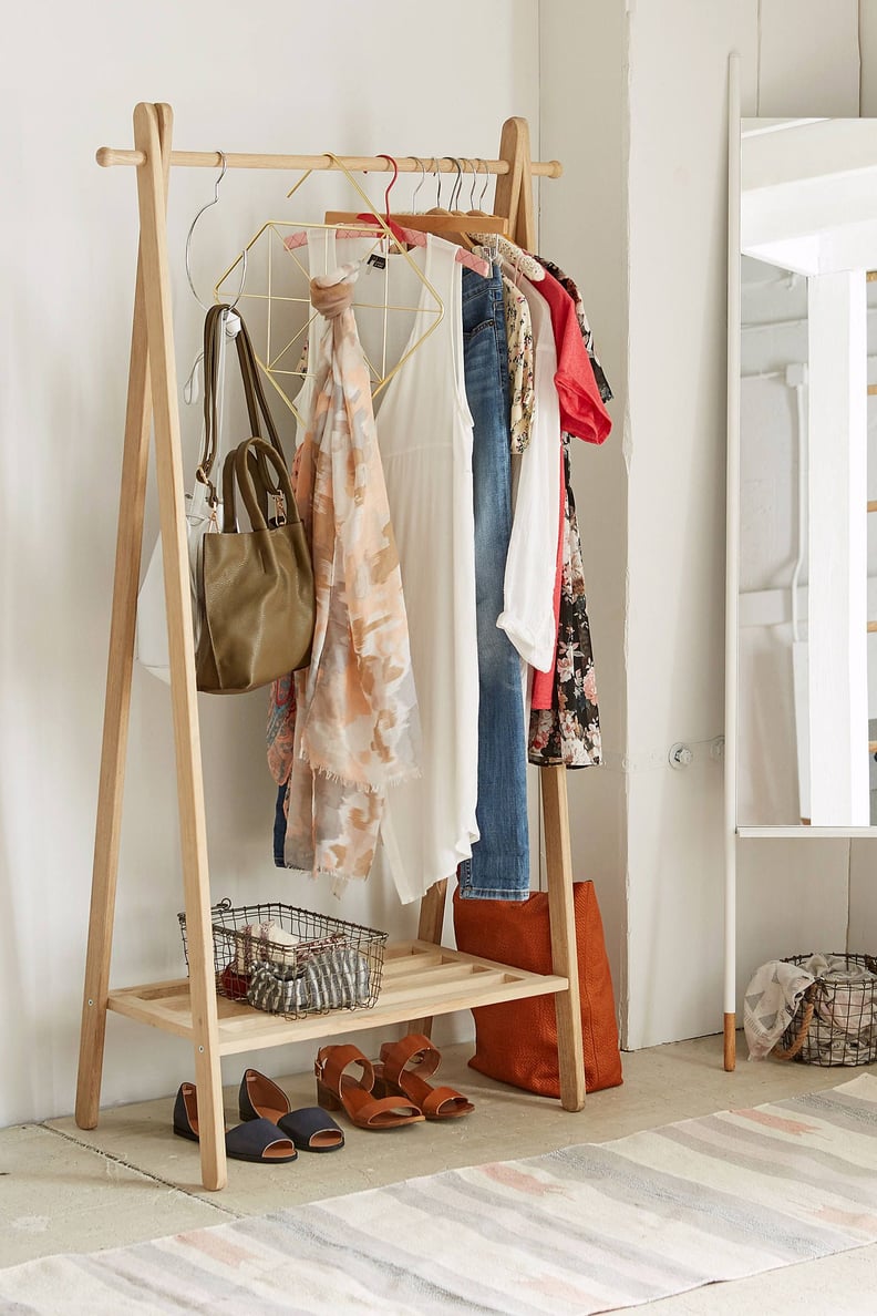 Wooden Clothing Rack