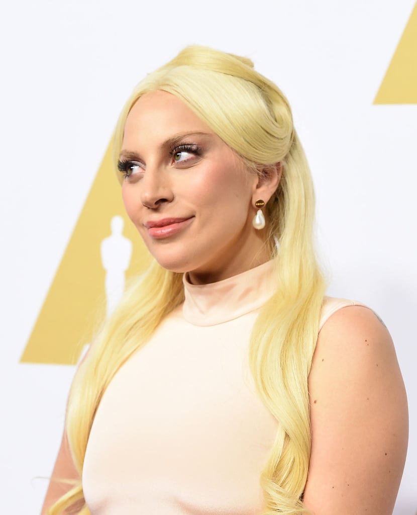 Lady Gaga at the 2016 Oscars Nominees Luncheon
