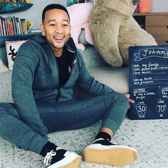 John Legend Monthly Milestone Photo by Chrissy Teigen