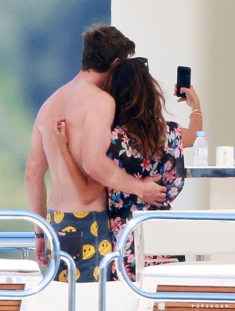 Nina Dobrev and Austin Stowell PDA in St.-Tropez Pictures