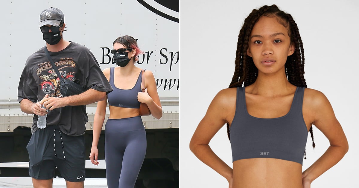 Shop Kaia Gerber's Set Active Bra and Leggings