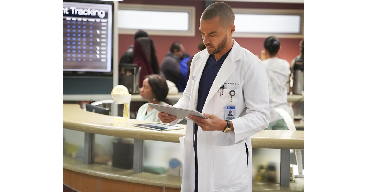 Jesse Williams as Jackson Avery | Grey's Anatomy Season 17 Cast | POPSUGAR Entertainment Photo 6