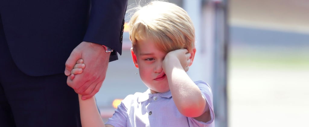 Prince George Funny Pictures in Poland and Germany 2017