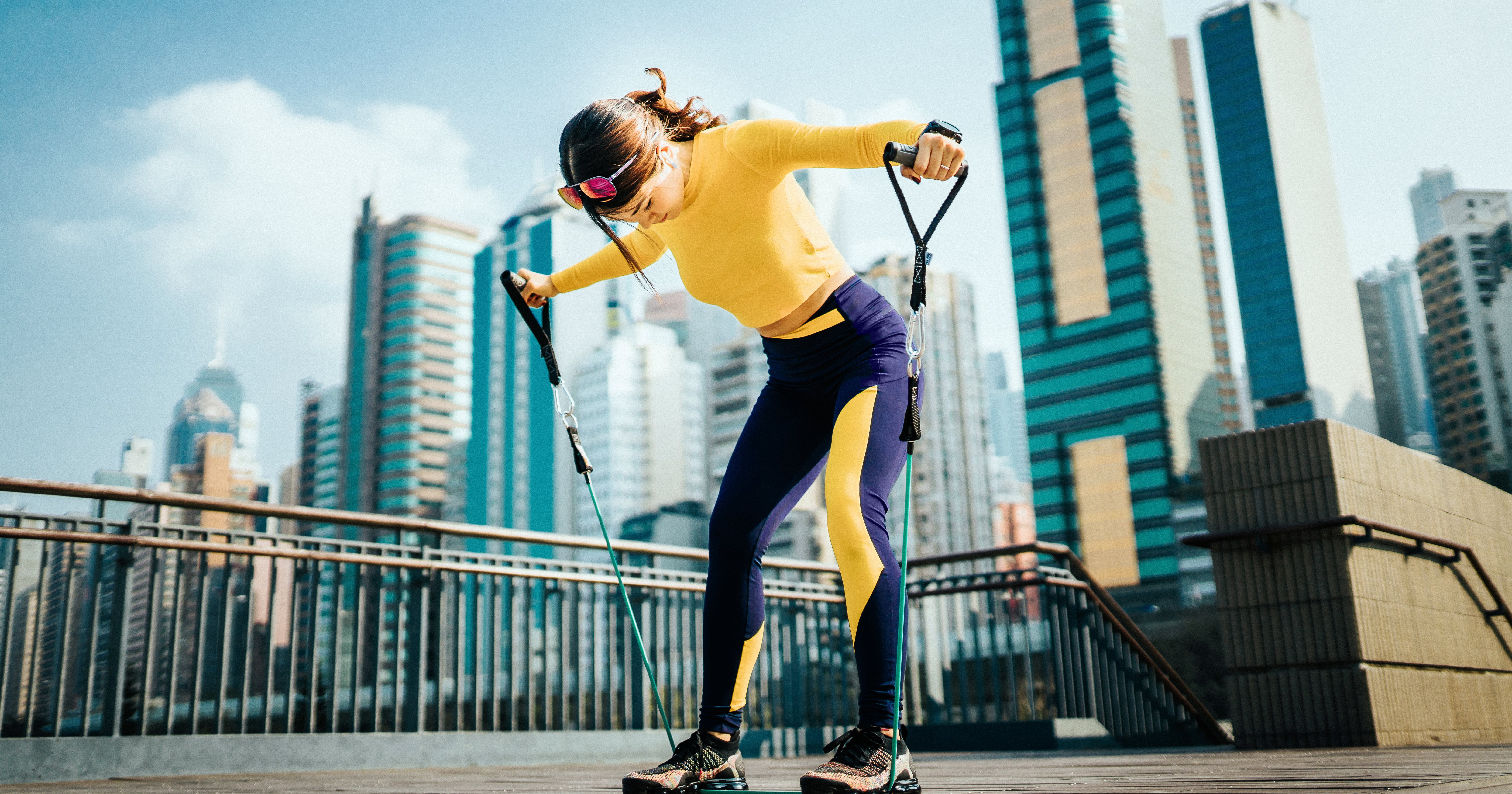 Replace dumbbells discount with resistance bands
