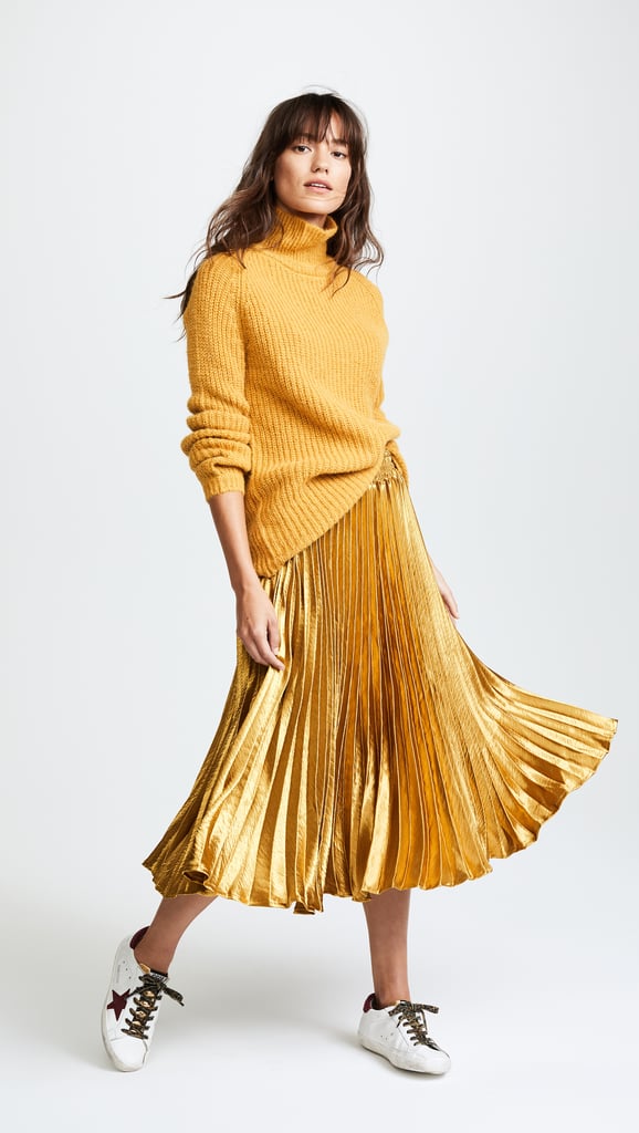 English Factory Metallic Skirt