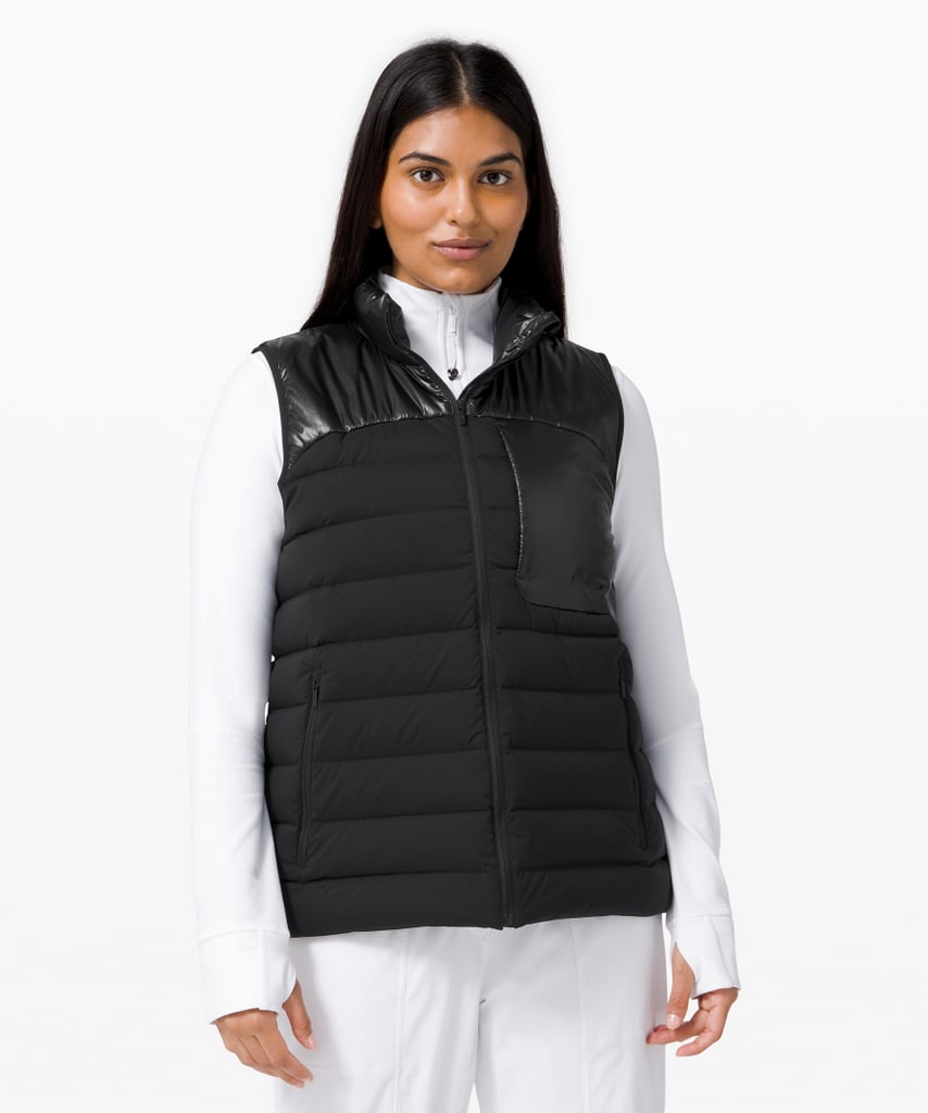 Lululemon Navigation Stretch Down Vest | Best Cold Weather Workout ...