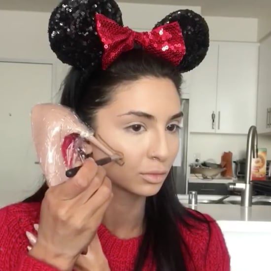 Girl Uses Louboutin Heels to Apply Makeup