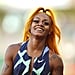 Sha'Carri Richardson Debuts Blond Hair and Blue Under Layer