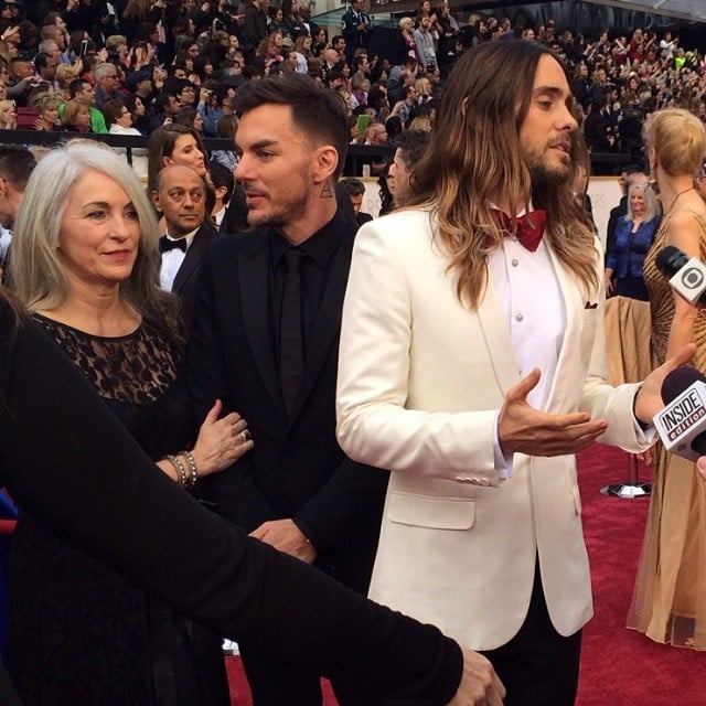 Jared Leto made the Oscars a family affair!