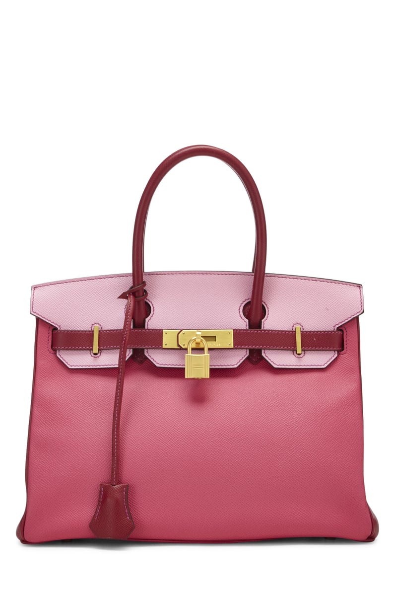 A Pink Colorblock Hermès Birkin