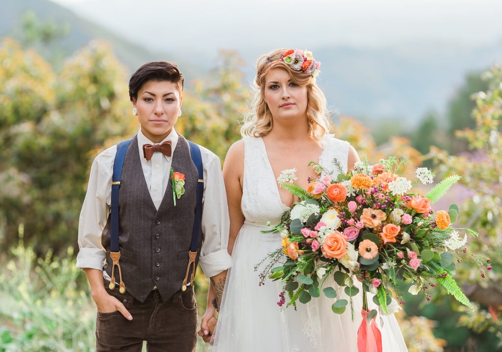 Surprise Proposal in a Styled Wedding Shoot