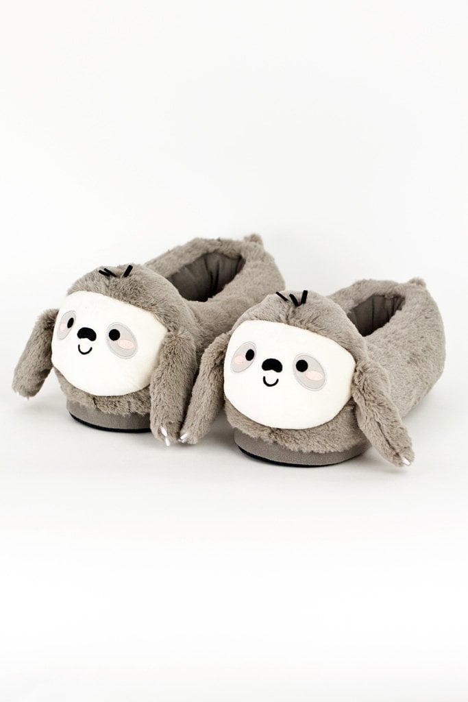 Smoko Sloan Sloth USB Heated Slippers