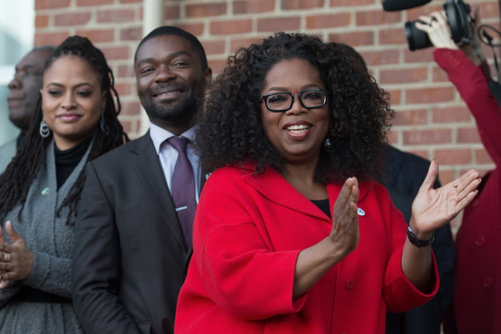 Oprah Winfrey Marching in Selma on MLK Weekend Pictures
